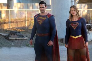 Supergirl -- "The Last Children of Krypton" -- Image -- SPG202A_150r -- Pictured (L-R) Tyler Hoechlin as Superman and Melissa Benoist as Supergirl -- Photo: Robert Falconer/The CW -- ÃÂ© 2016 The CW Network, LLC. All Rights Reserved