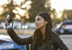 Supergirl -- "Welcome to Earth" -- Image SPG203b_0202 -- Pictured: Floriana Lima as Maggie Sawyer -- Photo: Bettina Strauss/The CW -- ÃÂ© 2016 The CW Network, LLC. All Rights Reserved