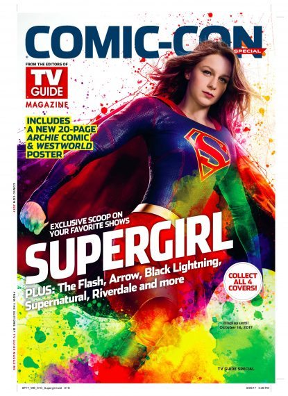 Las series de DC de The CW ocupan la portada del número de TV Guide para la  SDCC 2017 - Mundo Superman - Tu web del Hombre de Acero en español
