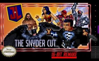 Justice League: The Snyder Cut” 16-bit Trailer