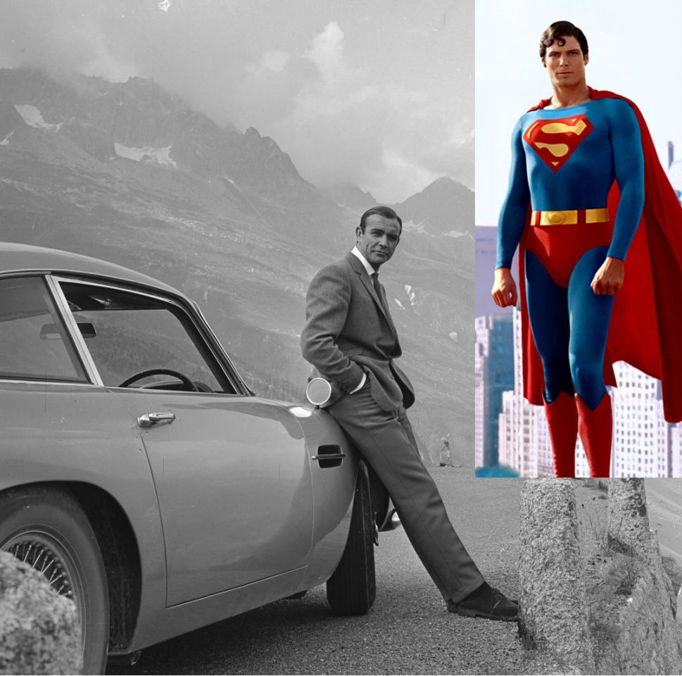 Sean Connery y Christopher Reeve