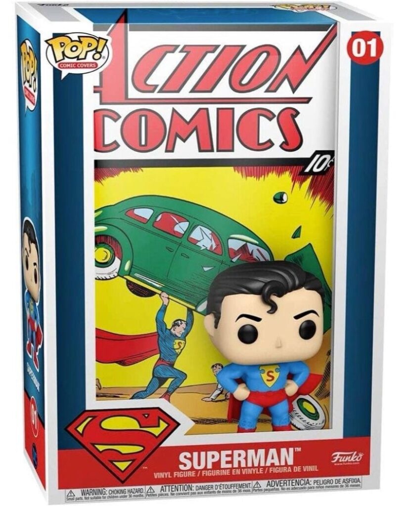 Funko Superman portada Action Comics