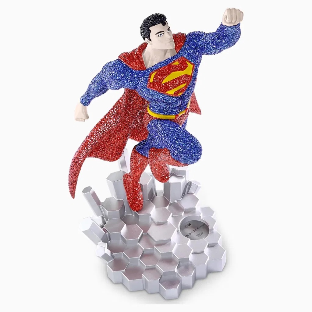 Edición limitada de la figura de Superman de Swarovski