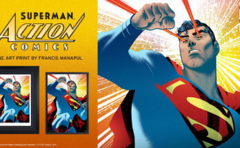 'Superman: Action Comics Fine Art Print'