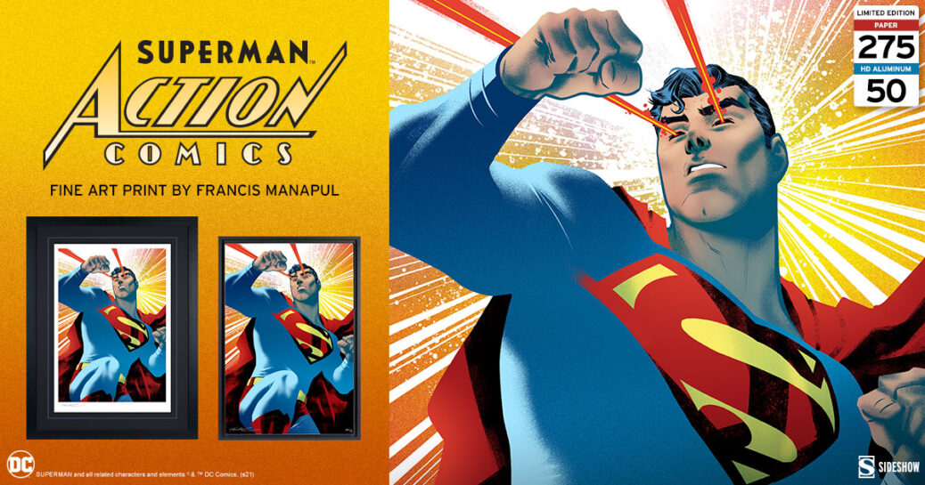 'Superman: Action Comics Fine Art Print'