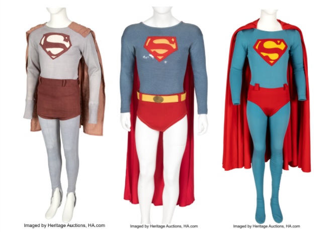 Subasta trajes antiguos de Superman