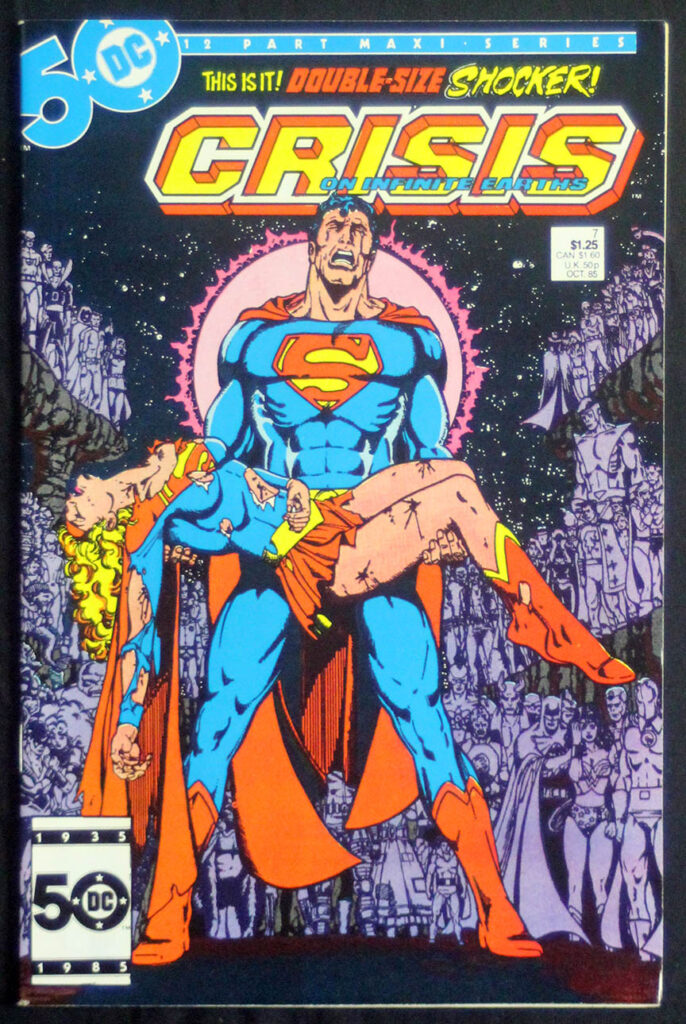Muerte de Supergirl en Crisis en Tierras Infinitas