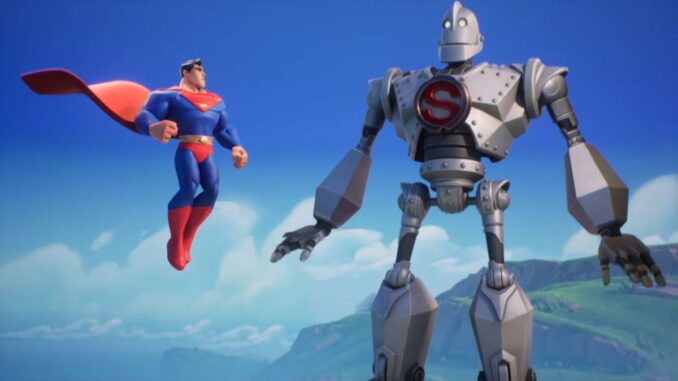 DC Games Multiversus Superman Gigante de Hierro