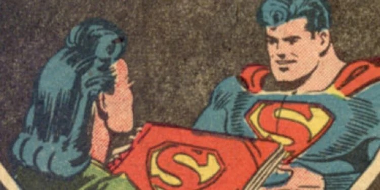 Aquella vez que Lois Lane robó la capa de Superman...