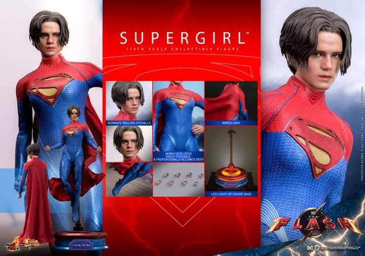 Supergirl de "The Flash" de Hot Toys