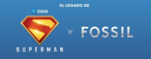 Colección de edición limitada de Fossil que conmemora a Superman