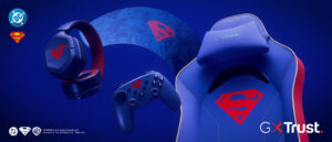 A la venta productos y periféricos gaming GXTrust de Superman