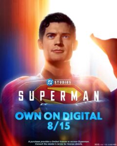 «SUPERMAN» llegará a las plataformas digitales a finales de esta semana