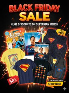 Ofertas del Black Friday en productos de Superman en Amazon
