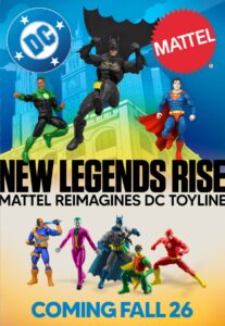 Mattel presenta su nueva línea de figuras de acción de DC