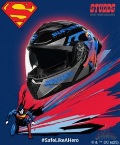 STUDDS Accessories Ltd. lanza el casco Trooper edición Superman