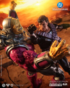 Primer vistazo al pack de dos figuras de acción «Superman vs Mongul» (El regreso de Superman)