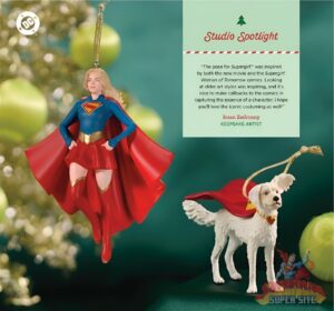 Hallmark presenta adornos de Navidad de Supergirl y Krypto