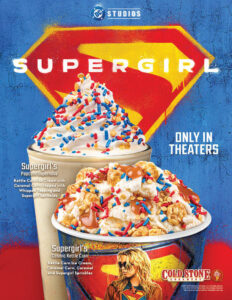 Cold Stone Creamery se une a DC Studios para lanzar postres inspirados en “Supergirl”
