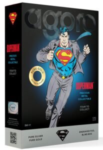 Sideshow y Agoro anuncian el coleccionable de Superman en caja sorpresa de plata