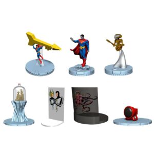 Set de minifiguras y juego «DC HeroClix Iconix: Fortress of Solitude Volume 1»
