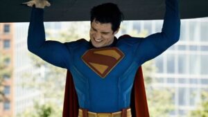 David Corenswet entra en acción como Superman en el rodaje de «Man of Tomorrow»