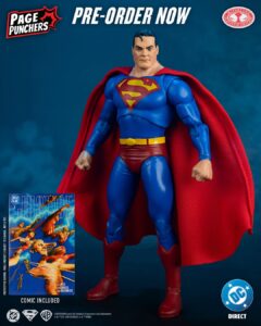 McFarlane Toys anuncia la figura de acción «Red Platinum Superman (Justice n.º 1) Page Punchers»